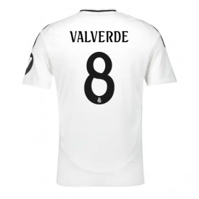 Real Madrid Federico Valverde #8 Heimtrikot 2024-25 Kurzarm